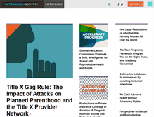 Tablet Screenshot of guttmacher.org